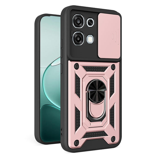 Fodral för Oppo A6 Pro 5G / A6 Pro 4G, Techsuit, CamShield, Roséguld