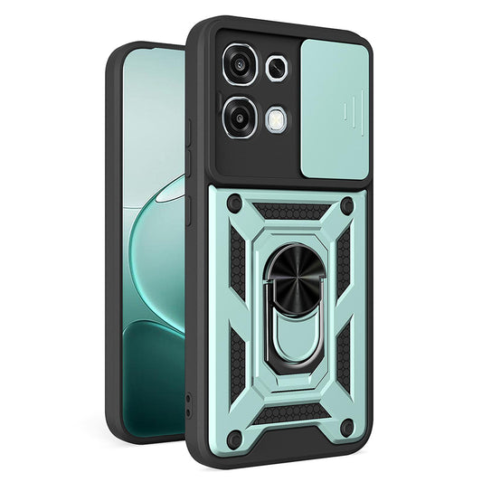 Fodral för Oppo A6 Pro 5G / A6 Pro 4G, Techsuit, CamShield, Grön