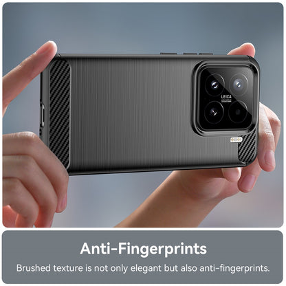 Skyddsfodral för Oppo A6 Pro 5G / A6 Pro 4G, Techsuit, Kolfiber, Svart