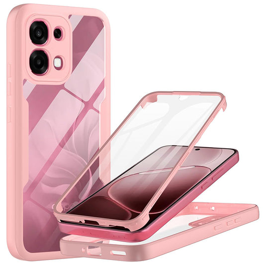 Fodral för Oppo A6 Pro 5G / A6 Pro 4G, Techsuit, ColorVerse 360, Rosa