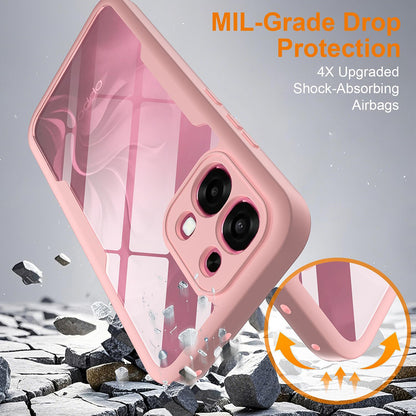 Fodral för Oppo A6 Pro 5G / A6 Pro 4G, Techsuit, ColorVerse 360, Rosa