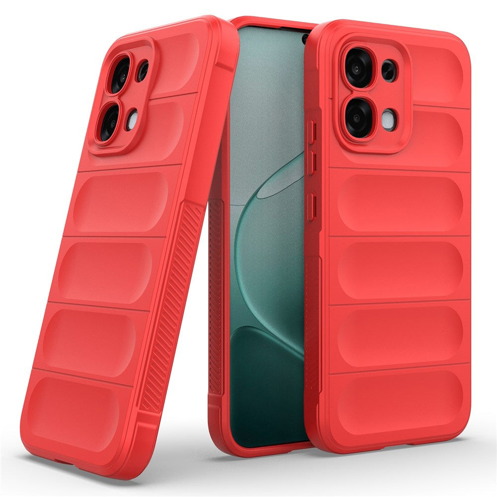 Fodral för Oppo A6 Pro 5G / A6 Pro 4G, Techsuit, Magic Shield, Röd