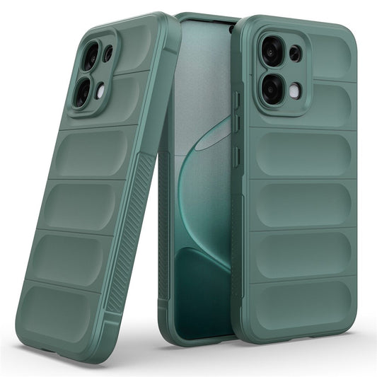 Fodral för Oppo A6 Pro 5G / A6 Pro 4G, Techsuit, Magic Shield, Grön