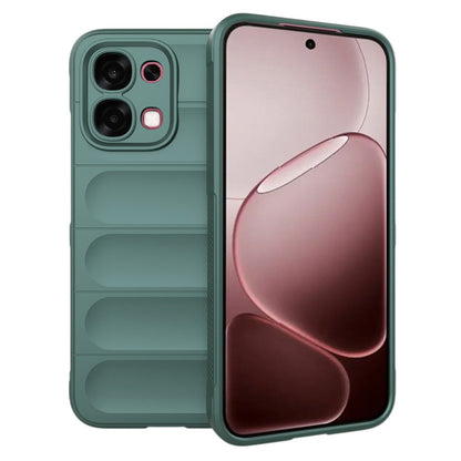 Fodral för Oppo A6 Pro 5G / A6 Pro 4G, Techsuit, Magic Shield, Grön