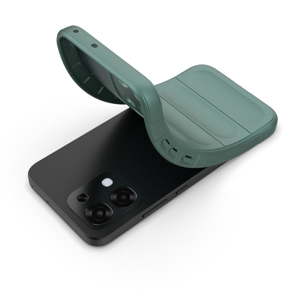 Fodral för Oppo A6 Pro 5G / A6 Pro 4G, Techsuit, Magic Shield, Grön