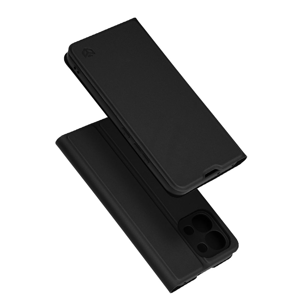 Fodral för Oppo A6 Pro 5G / A6 Pro 4G, Techsuit, Magskin Book, Svart