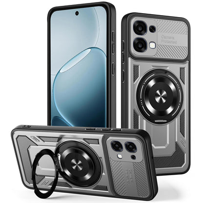 Fodral för Oppo A6 Pro 5G / A6 Pro 4G, Techsuit, RuggedCam, Grå