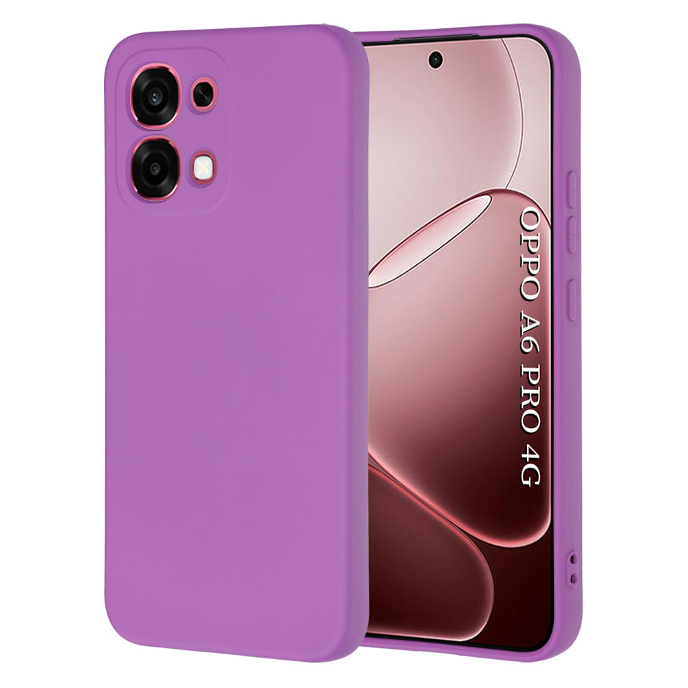 Fodral för Oppo A6 Pro 5G / A6 Pro 4G, Techsuit, SoftFlex, Lila