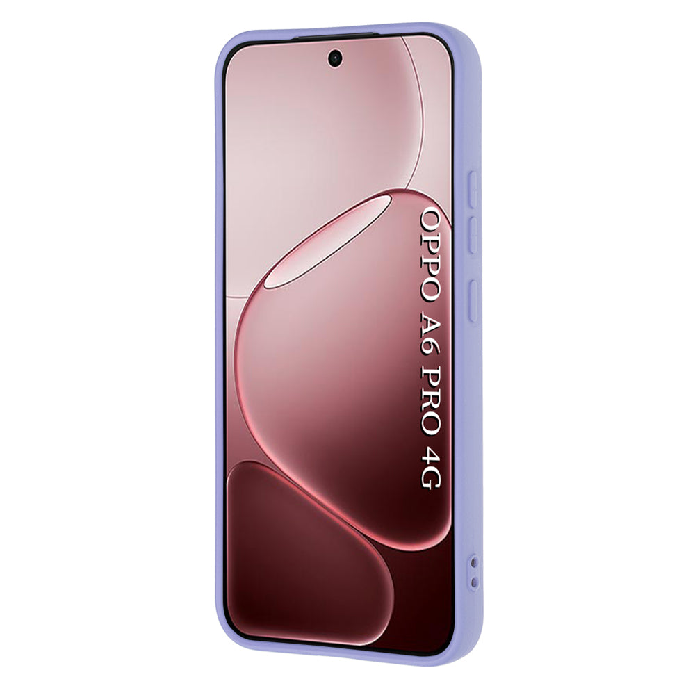 Fodral för Oppo A6 Pro 5G / A6 Pro 4G, Techsuit, SoftFlex, Ljuslila