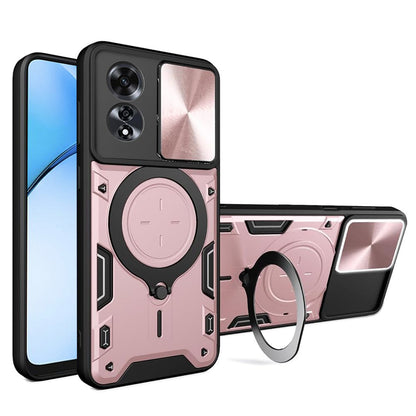 Fodral för Oppo A60, Techsuit, CamGuard Pro, Roséguld