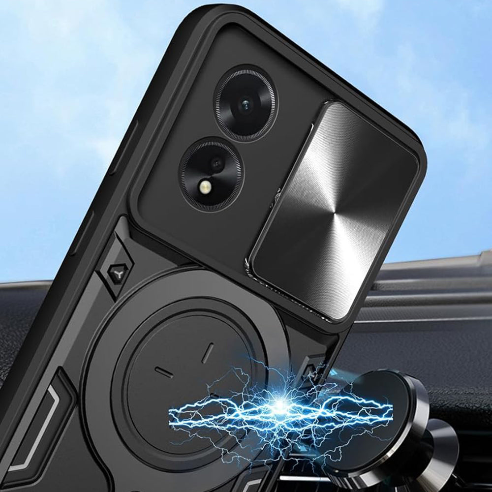 Fodral för Oppo A60, Techsuit, CamGuard Pro, Roséguld