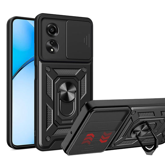 Fodral för Oppo A60, Techsuit, CamShield, Svart