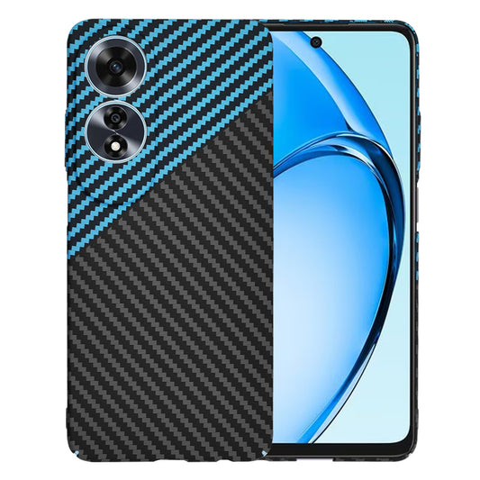Fodral för Oppo A60, Techsuit, Carbonite FiberShell, Svart Bleu