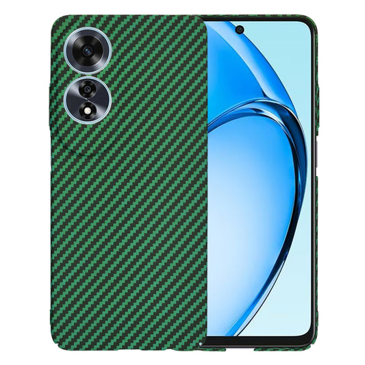 Fodral för Oppo A60, Techsuit, Carbonite FiberShell, Grön