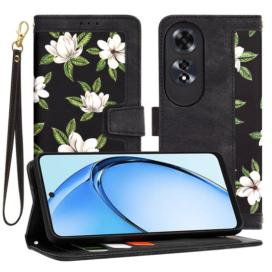 Fodral för Oppo A60, Techsuit, FlipCraft, Svart