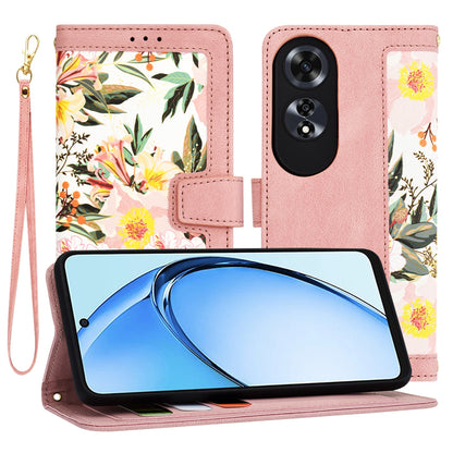 Fodral för Oppo A60, Techsuit, FlipCraft, Rosa