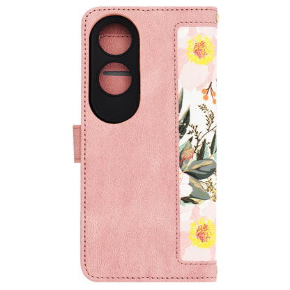 Fodral för Oppo A60, Techsuit, FlipCraft, Rosa