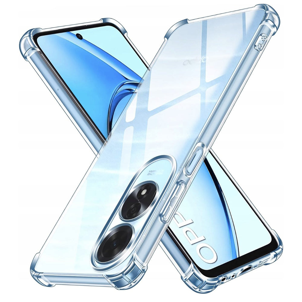 Fodral för Oppo A60, Techsuit, Stötsäker Klar, Transparent