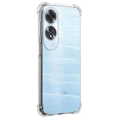 Fodral för Oppo A60, Techsuit, Stötsäker Klar, Transparent