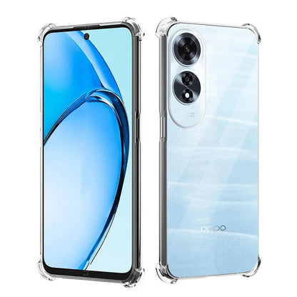 Fodral för Oppo A60, Techsuit, Stötsäker Klar, Transparent