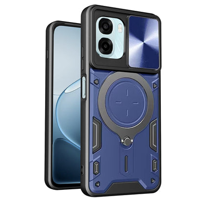 Fodral för Oppo A6k 4G / A6x 4G / A6x / A6 4G, Techsuit, CamGuard Pro, Blå