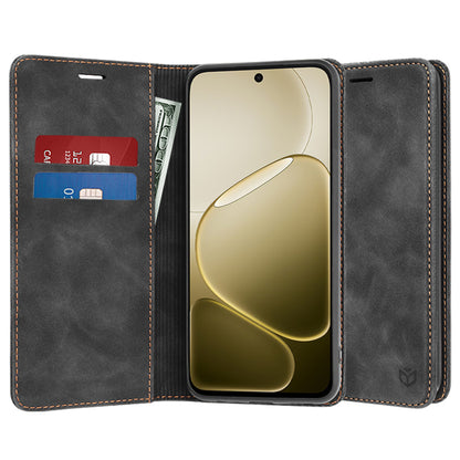 Fodral för Oppo A6k 4G / A6x 4G / A6x / A6 4G, Techsuit, Confy, Svart
