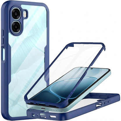 Fodral för Oppo A6k 4G / A6x 4G / A6x, Techsuit, ColorVerse 360, Blå