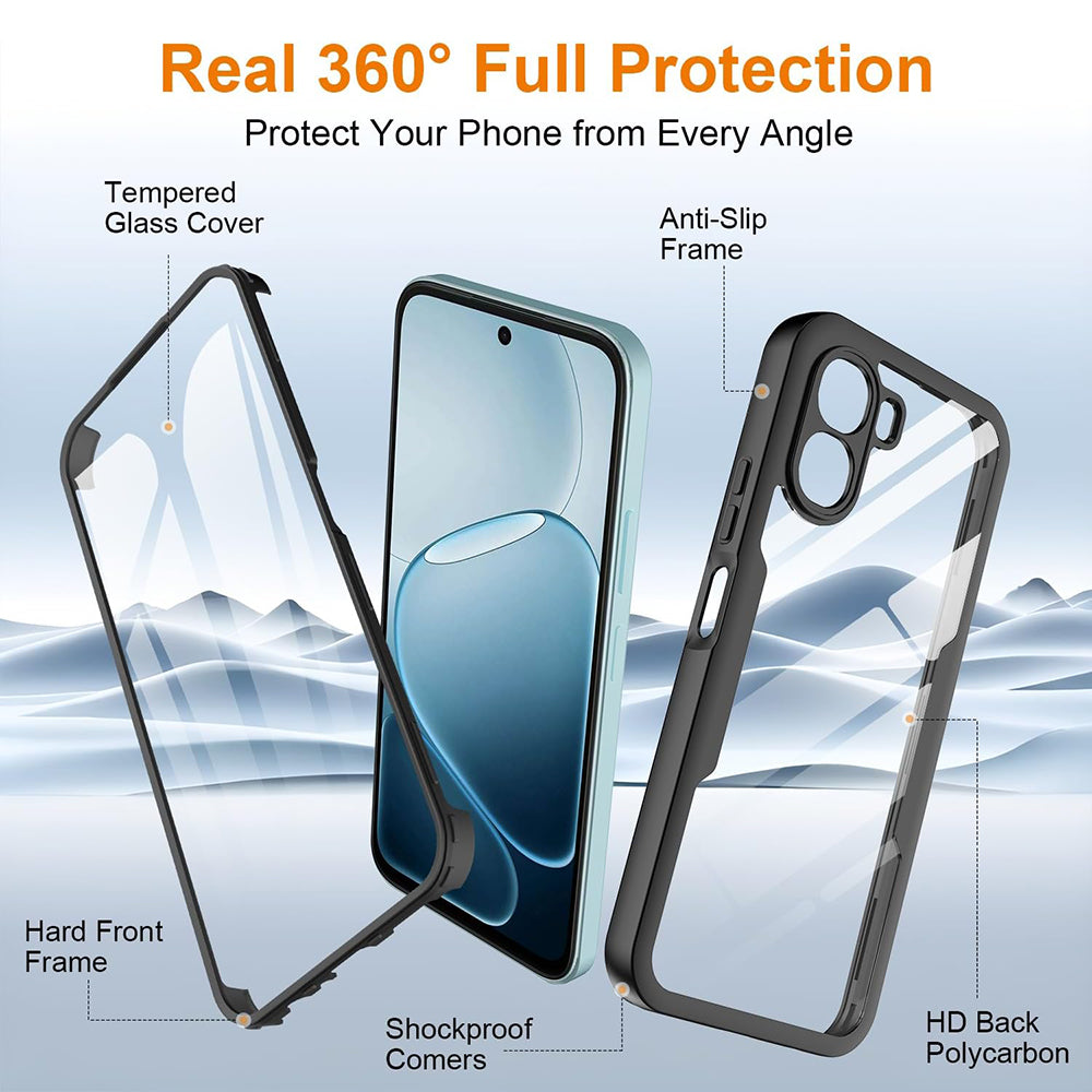 Fodral för Oppo A6k 4G / A6x 4G / A6x, Techsuit, ColorVerse 360, Blå