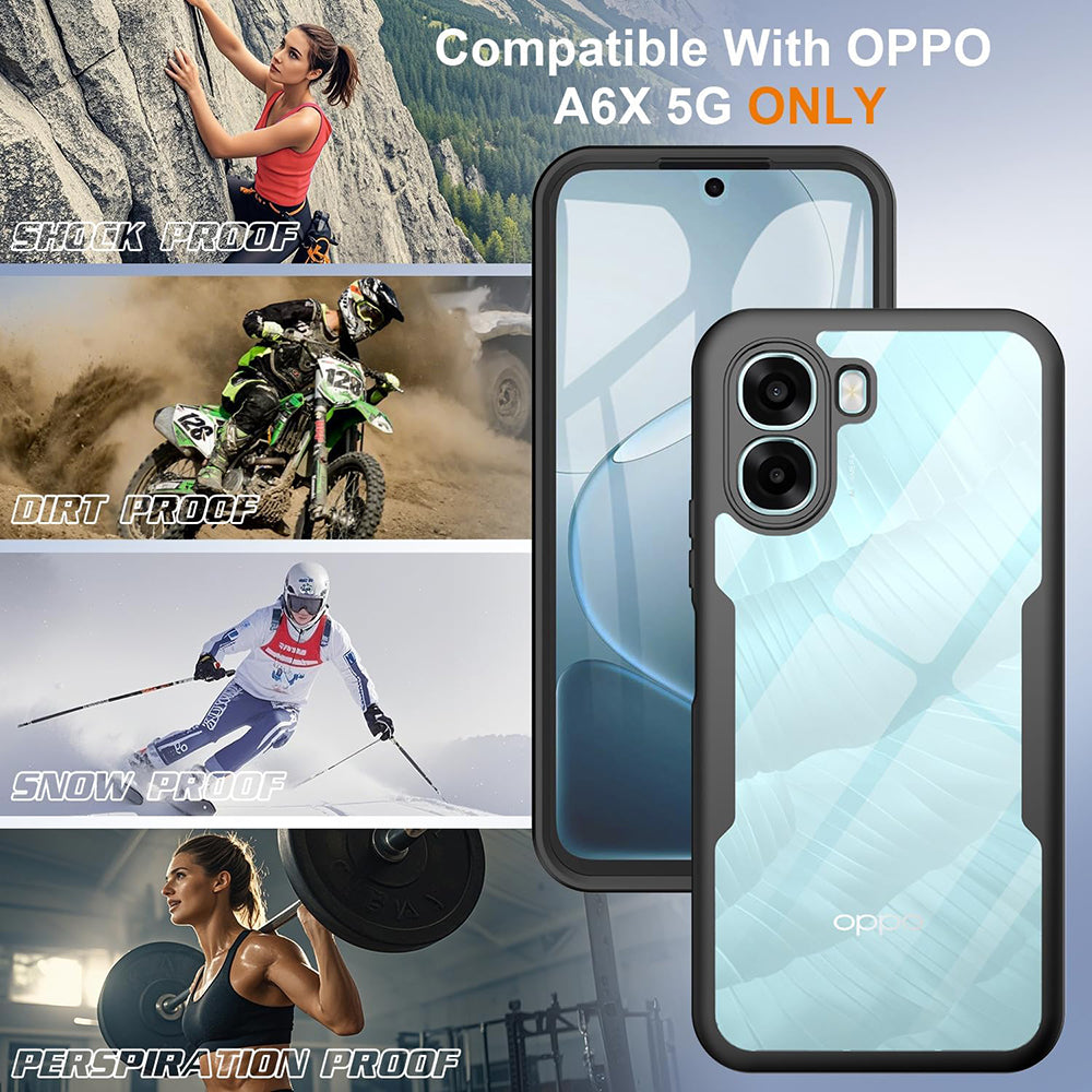 Fodral för Oppo A6k 4G / A6x 4G / A6x, Techsuit, ColorVerse 360, Blå