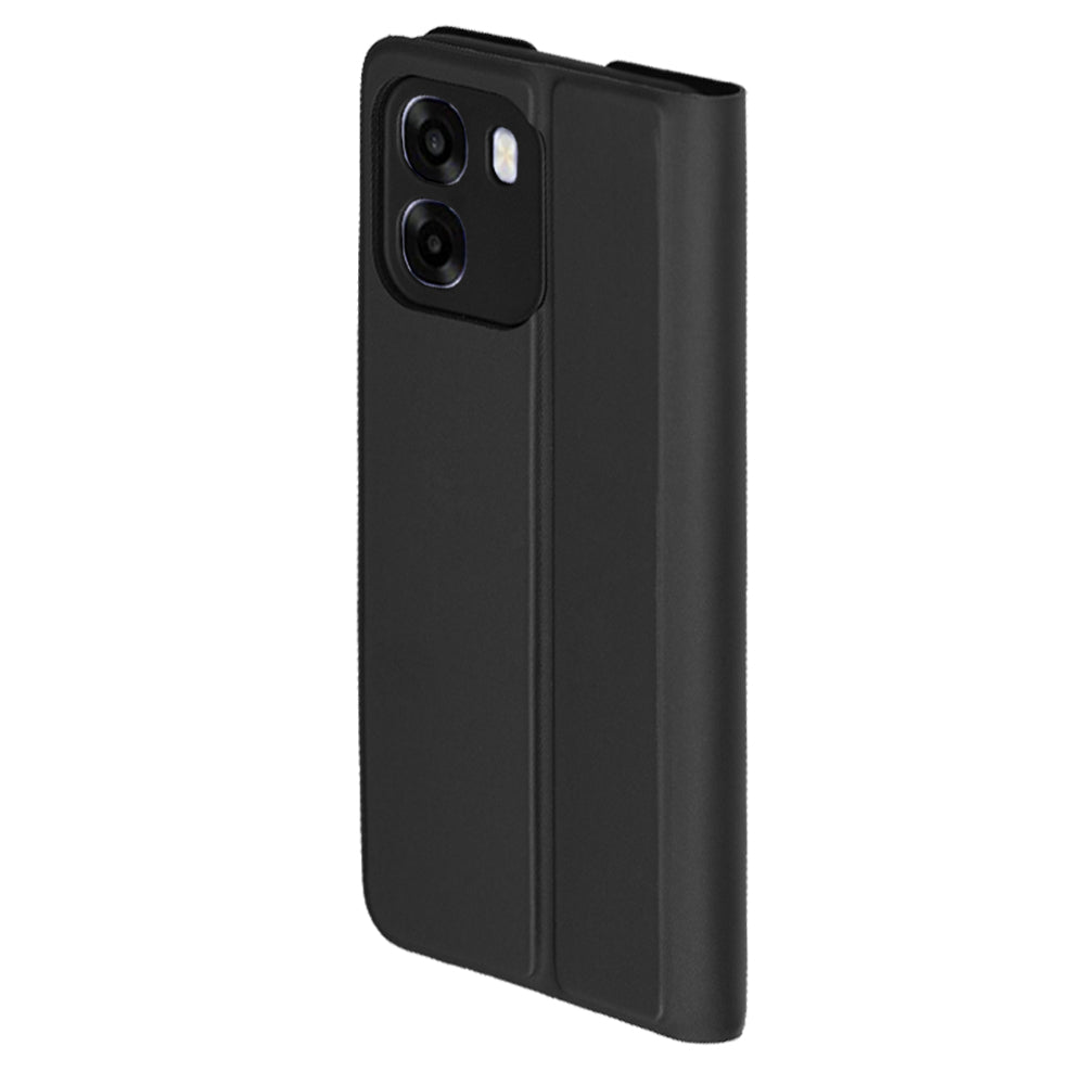 Fodral för Oppo A6x 4G / A6x, Techsuit, Magskin Book, Svart