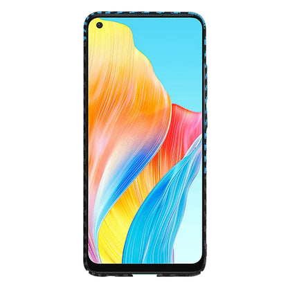 Fodral för Oppo A78 4G, Techsuit, Carbonite FiberShell, Svart Bleu