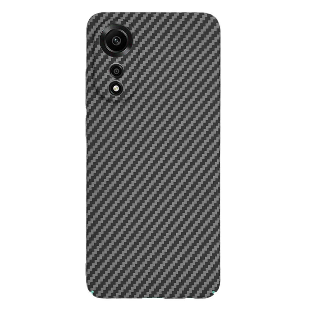 Fodral för Oppo A78 4G, Techsuit, Carbonite FiberShell, Svart