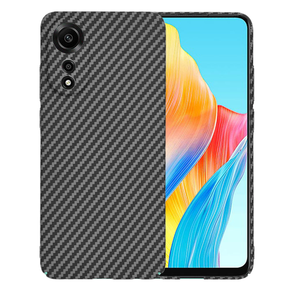 Fodral för Oppo A78 4G, Techsuit, Carbonite FiberShell, Svart
