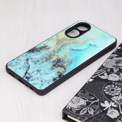 Fodral för Oppo A78 4G, Techsuit, Glaze, Blå