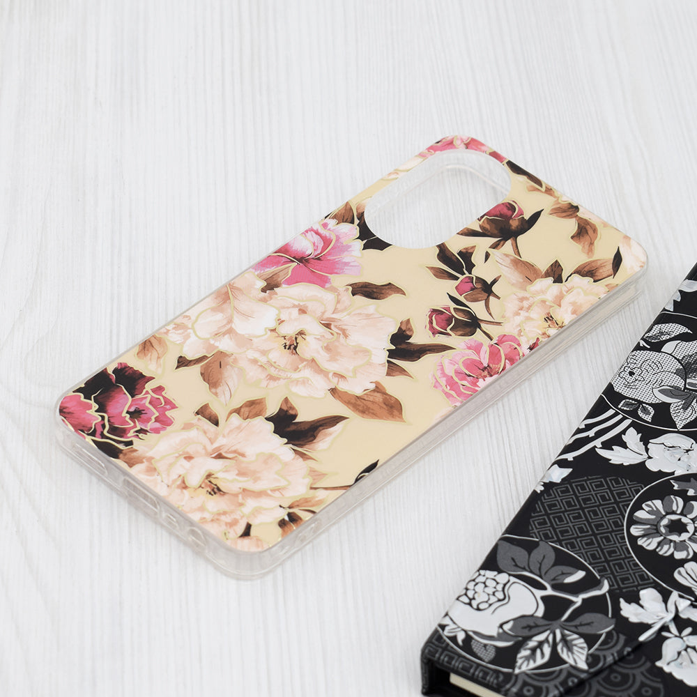 Fodral för Oppo A78 4G, Techsuit, Marble, Beige