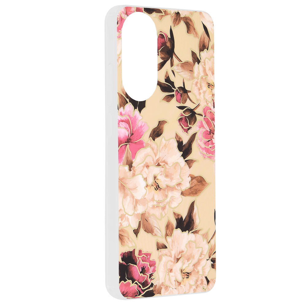 Fodral för Oppo A78 4G, Techsuit, Marble, Beige