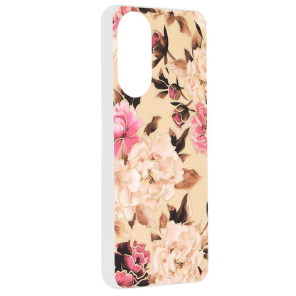 Fodral för Oppo A78 4G, Techsuit, Marble, Beige