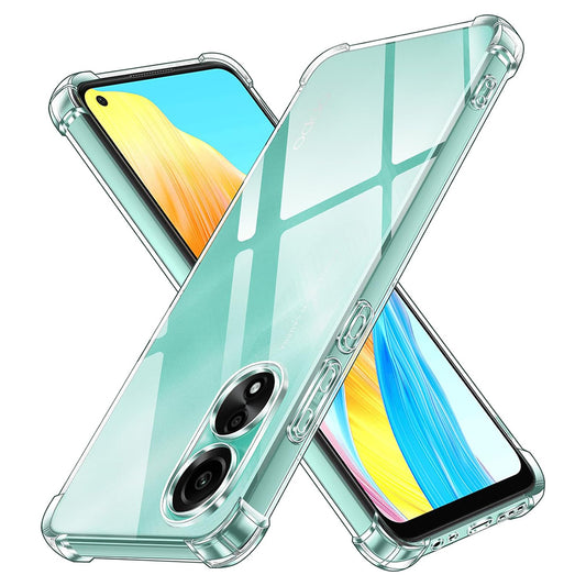 Fodral för Oppo A78 4G, Techsuit, Stötsäker Klar, Transparent