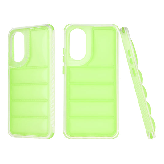 Fodral för Oppo A78 4G, Techsuit, Wave Shield, Grön