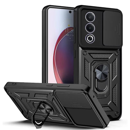 Fodral för Oppo A80, Techsuit, CamShield, Svart