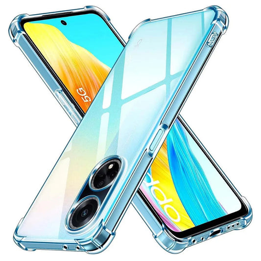 Fodral för Oppo A98, Techsuit, Stötsäker Klar, Transparent