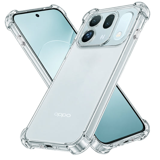 Skal till Oppo Find X10, Techsuit, stötsäker, transparent klargjord
