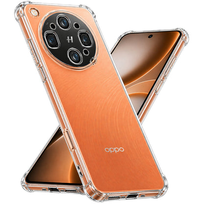 Skyddsfodral för Oppo Find X9 Ultra, Techsuit, Stötsäkert Klart, Transparent