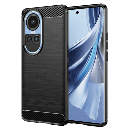 Fodral för Oppo Reno10 / Reno10 Pro, Techsuit, Kol, Svart