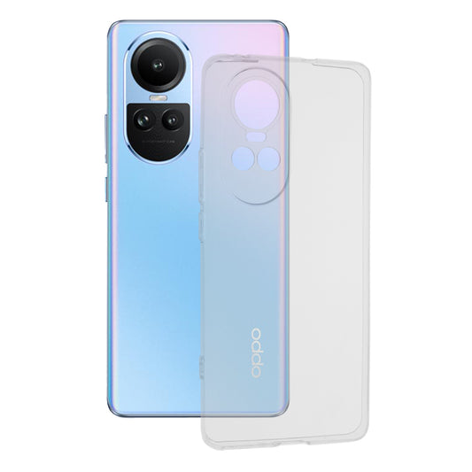 Skyddsfodral för Oppo Reno10 / Reno10 Pro, Techsuit, Klar, Transparent