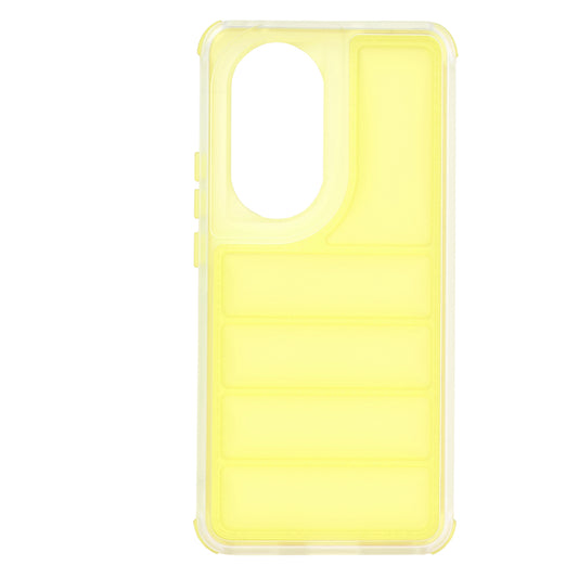 Fodral för Oppo Reno10 / Reno10 Pro, Techsuit, Wave Shield, Gul