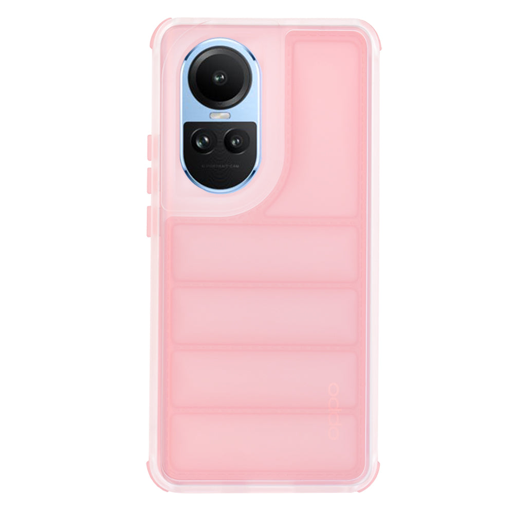 Fodral för Oppo Reno10 / Reno10 Pro, Techsuit, Wave Shield, Rosa