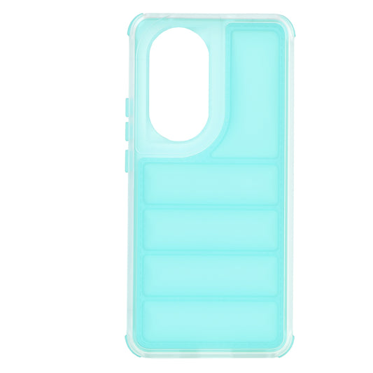 Fodral för Oppo Reno10 / Reno10 Pro, Techsuit, Wave Shield, Turkos