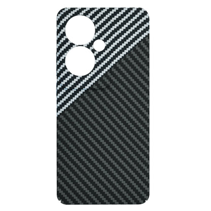 Fodral för Oppo Reno11 F, Techsuit, Carbonite FiberShell, Svart Grå