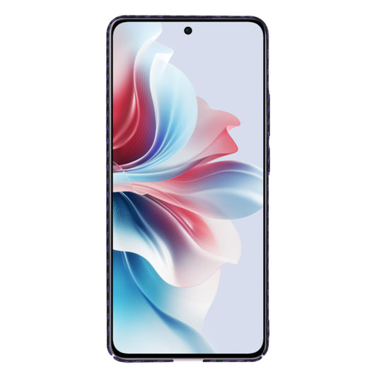 Fodral för Oppo Reno11 F, Techsuit, Carbonite FiberShell, Lila